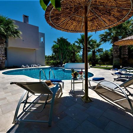 Xenos Villa 2 With A Private Pool,Near The Sea Tigkaki  Bagian luar foto