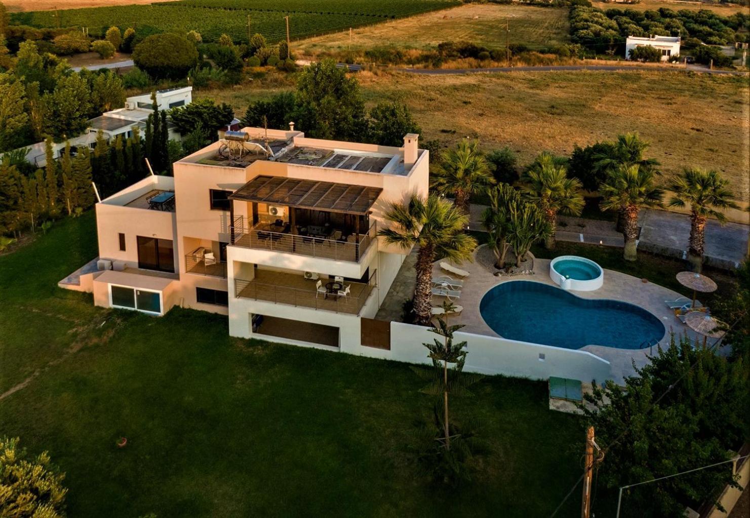 Xenos Villa 2 With A Private Pool,Near The Sea Tigkaki  Bagian luar foto