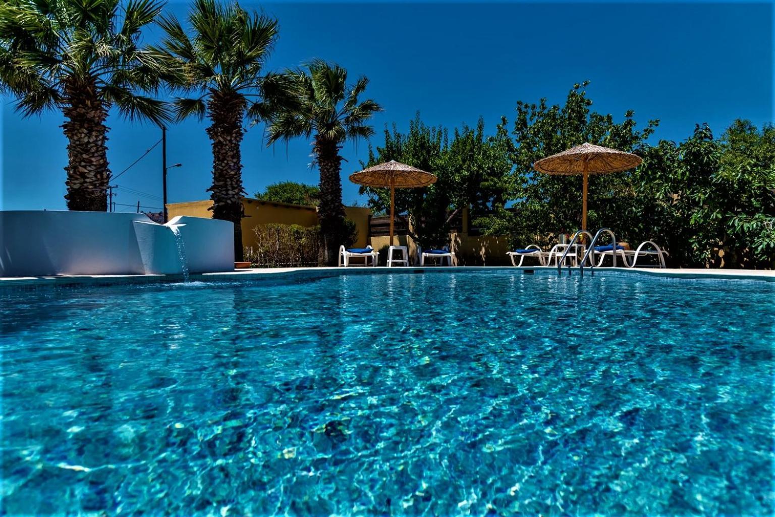 Xenos Villa 2 With A Private Pool,Near The Sea Tigkaki  Bagian luar foto