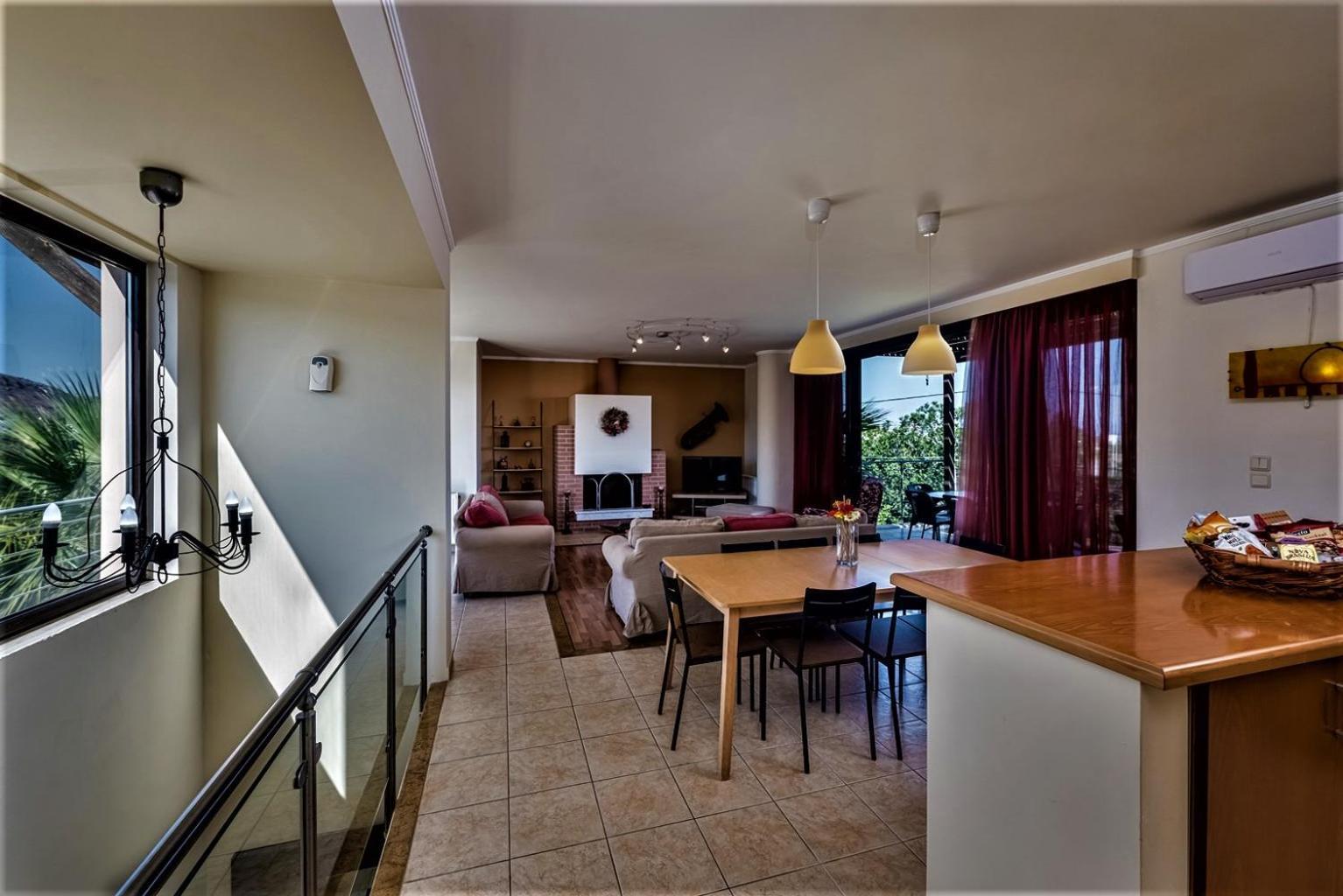 Xenos Villa 2 With A Private Pool,Near The Sea Tigkaki  Bagian luar foto